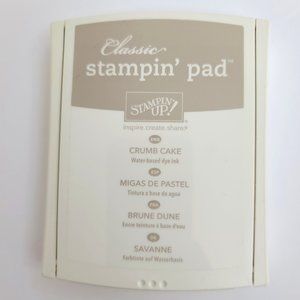 🎀SOLD🎀 Stampin UP! Classic Stampin' Pad - Crumb Cake